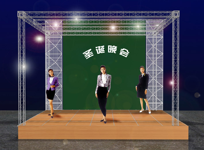 舞台灯光设计——让展台光影成为展会的视觉引擎