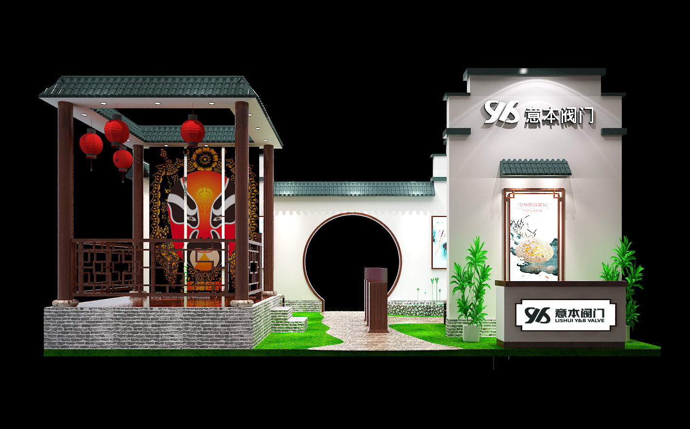 意本中型展台案例